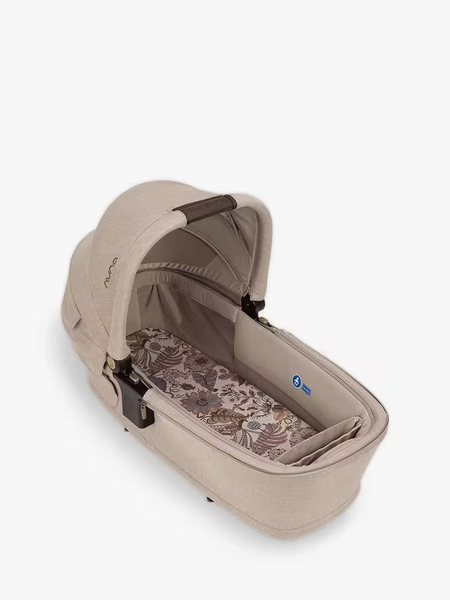 Nuna x Liberty Fantasy Land Collection Triv Next Generation Pushchair, LYTL Carrycot and Pipa Next Car Seat and Base Next Bundle