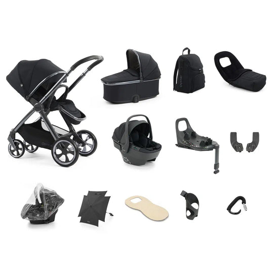 Babystyle Oyster 4 Ultimate 360 Travel System Bundle – Carbonite