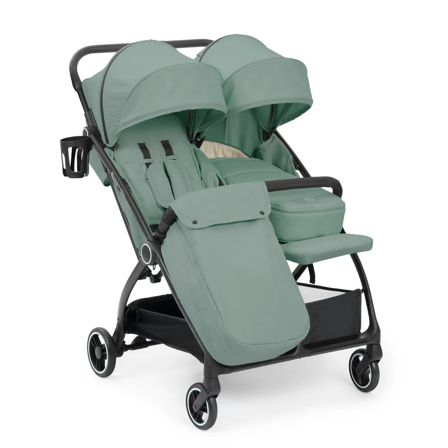 Ickle Bubba Aries Double prime  Autofold Stroller, Sage *PRE ORDER BEGINNER OCTOBER