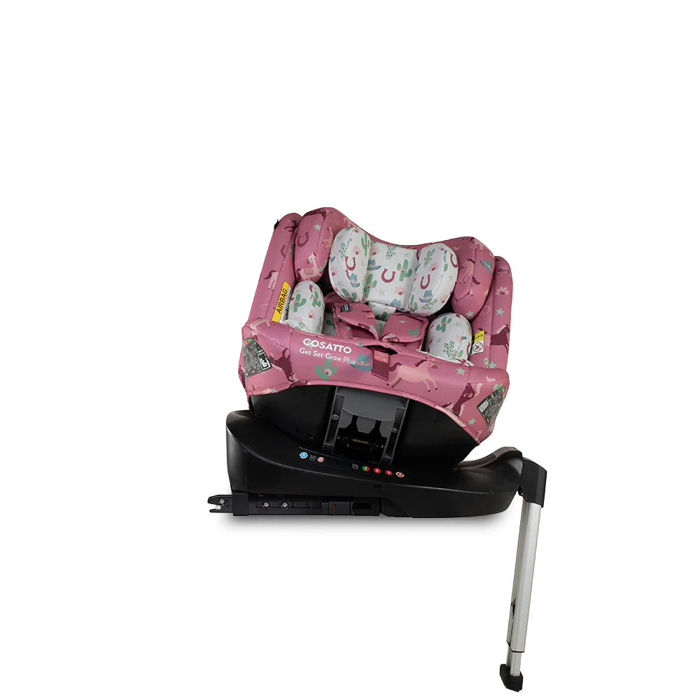 Cosatto Get Set Grow Plus i-Size 360 Car Seat - Pony Party