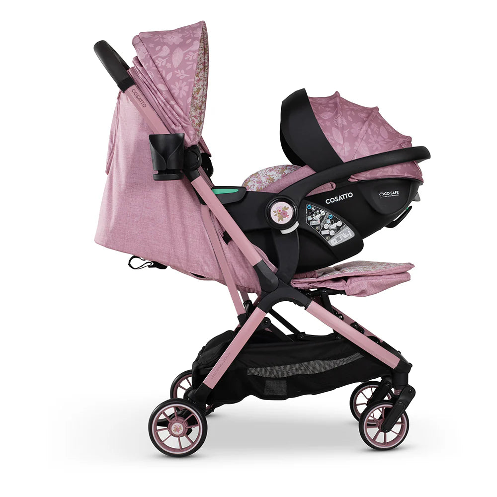 Cosatto Woosh City Recline Car Seat Bundle Camille