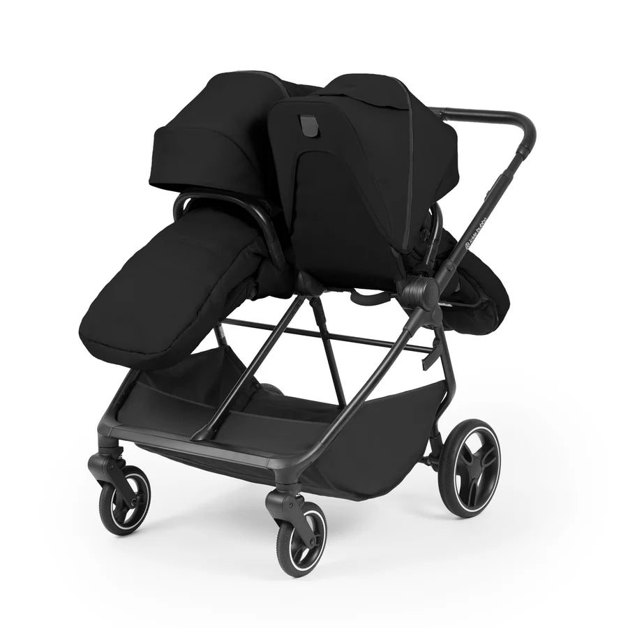 Ickle Bubba Altair Twin Stroller, Black * PRE ORDER BEGINNING OCTOBER