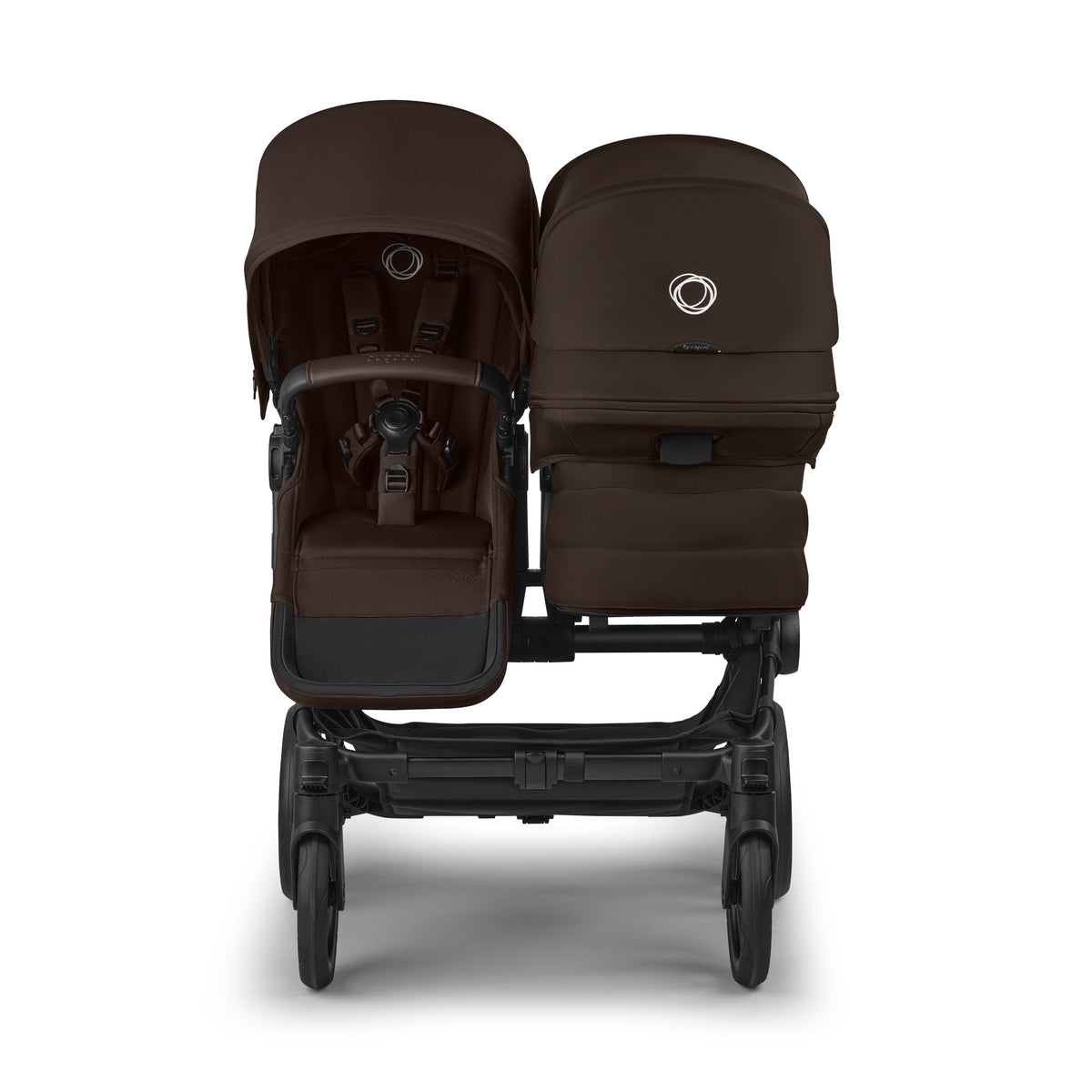 Bugaboo Donkey 6 Double Ultimate Cloud T Newborn Bundle Cocoa Brown
