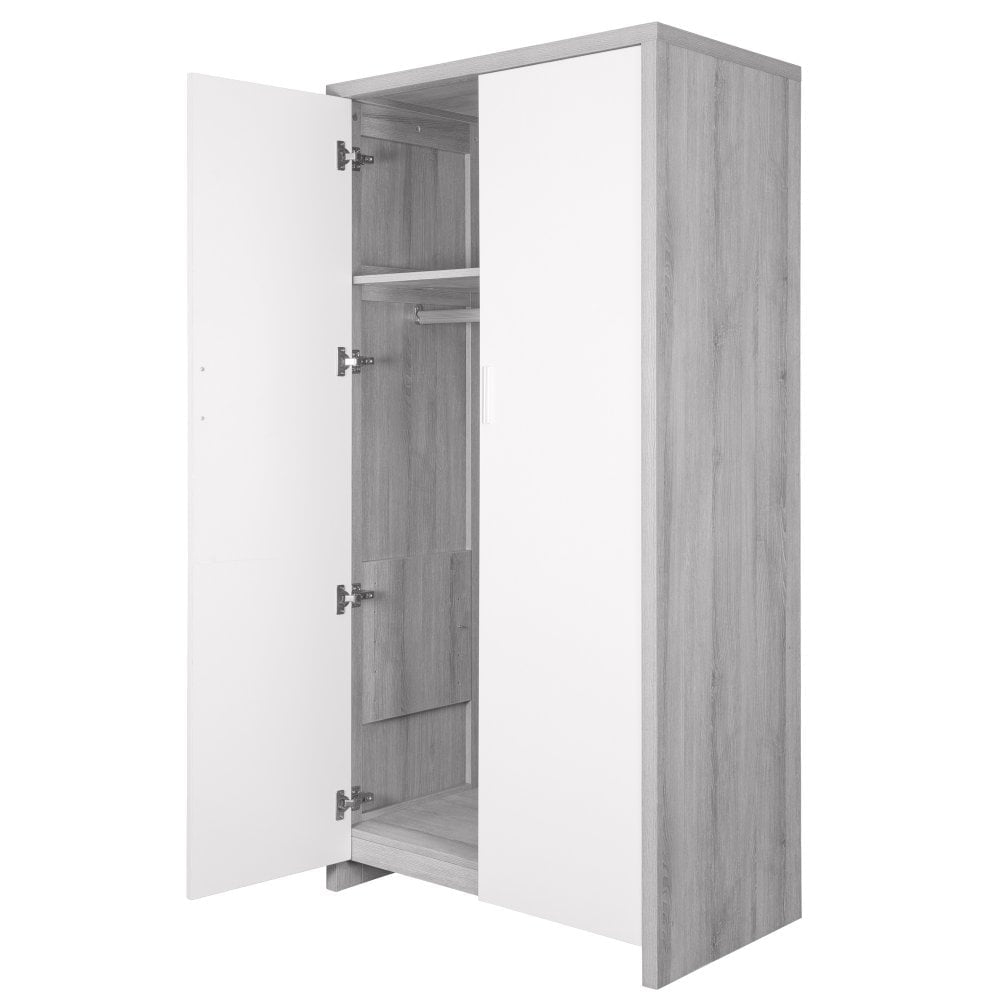 Tutti Bambini Modena 3 piece furniture set ~ grey , white ash ~ COLLECTION ONLY FROM BIRMINGHAM STORE