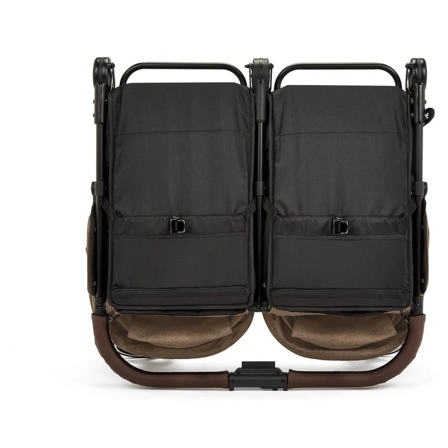 Ickle Bubba Venus Double Stroller - Biscuit