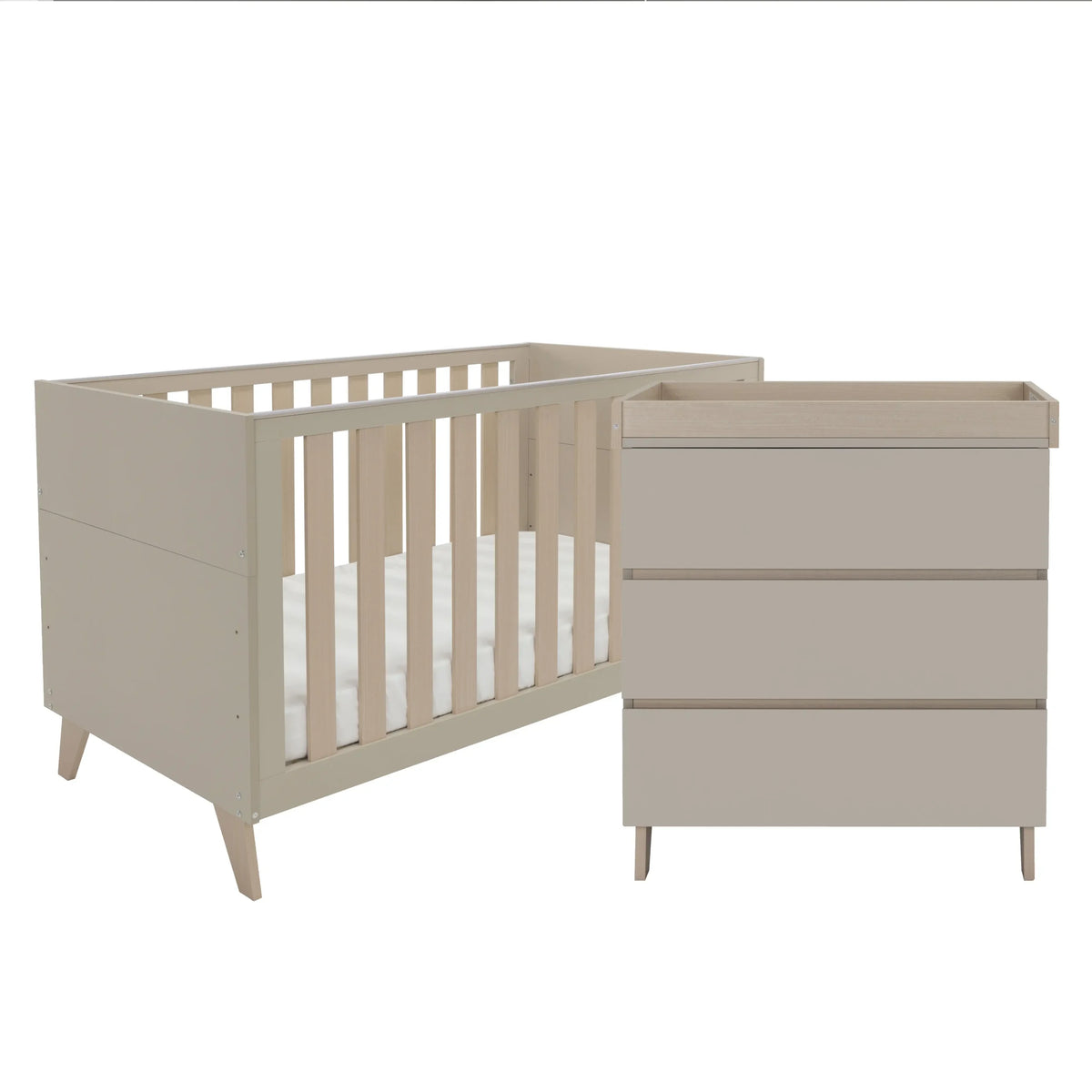 Babymore Dante 2 piece Nursery Room set - Cashmere