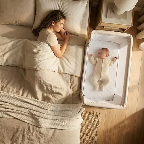 Red kite rockabye crib