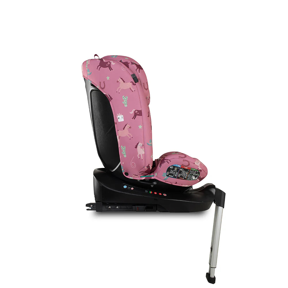 Cosatto Get Set Grow Plus i-Size 360 Car Seat - Pony Party