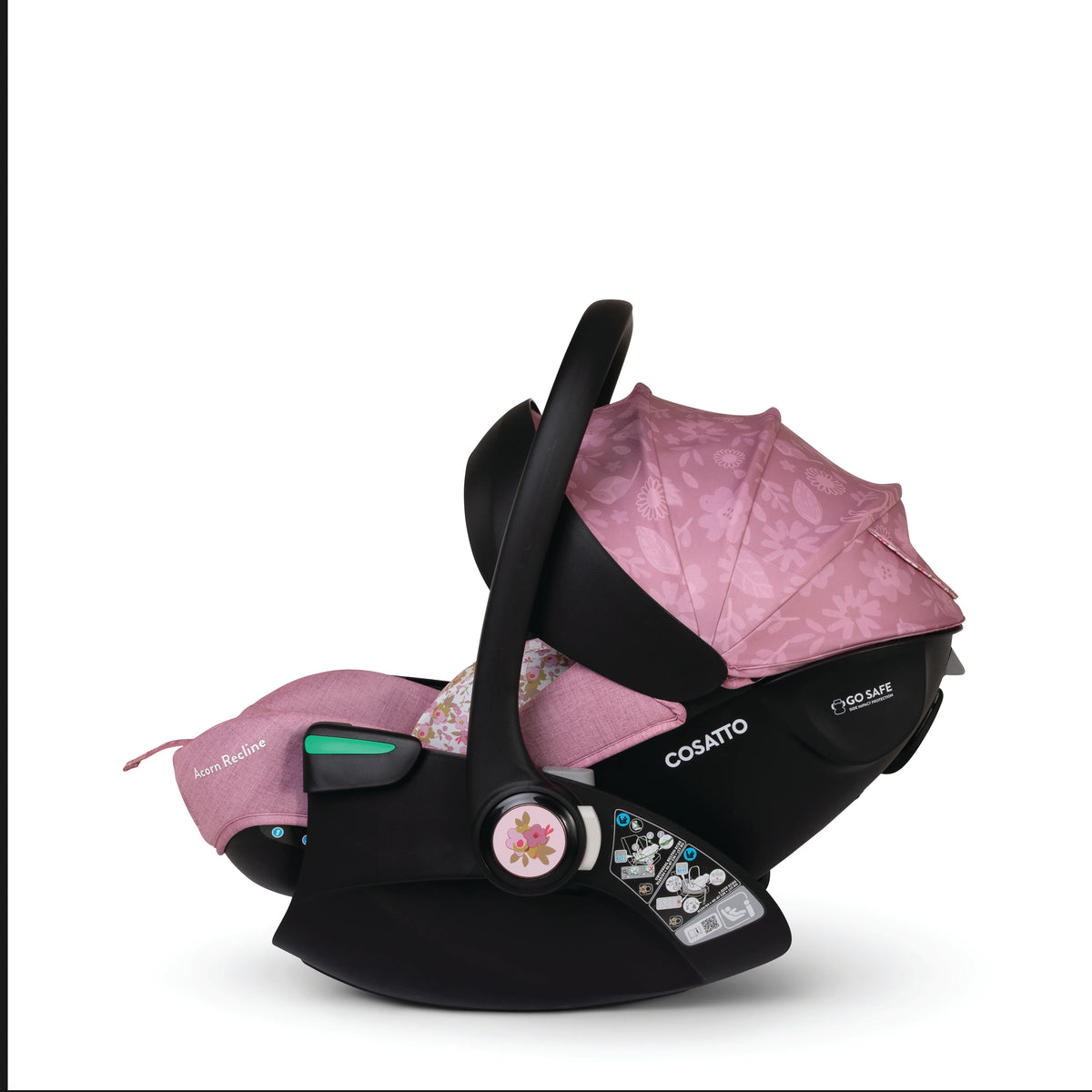 Cosatto Woosh City Recline Car Seat Bundle Camille