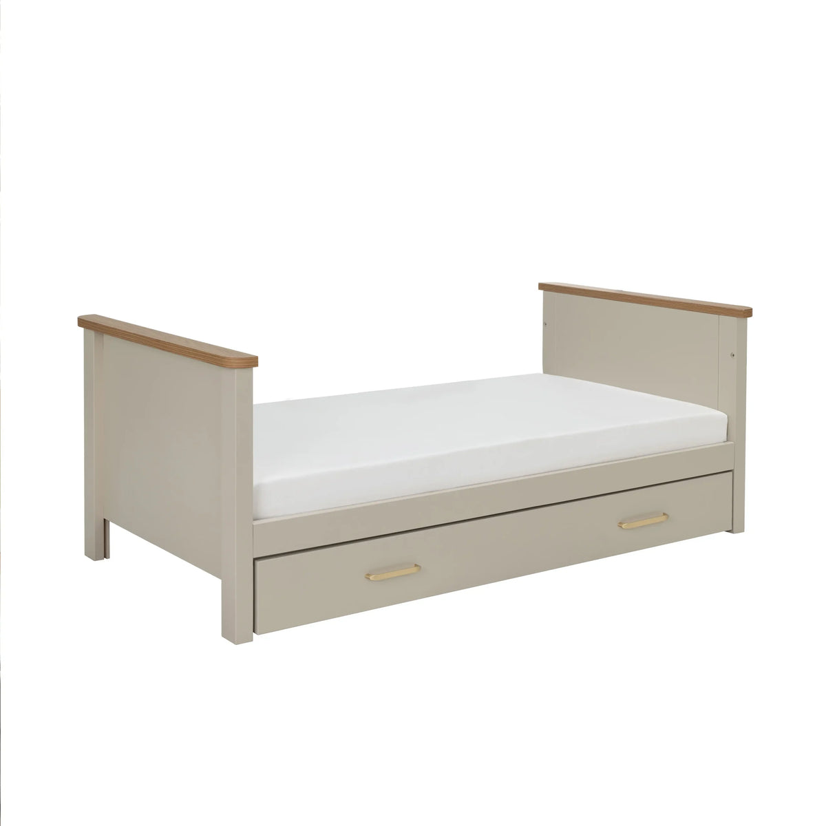 Babymore Mira cot bed - Cashmere warm oak