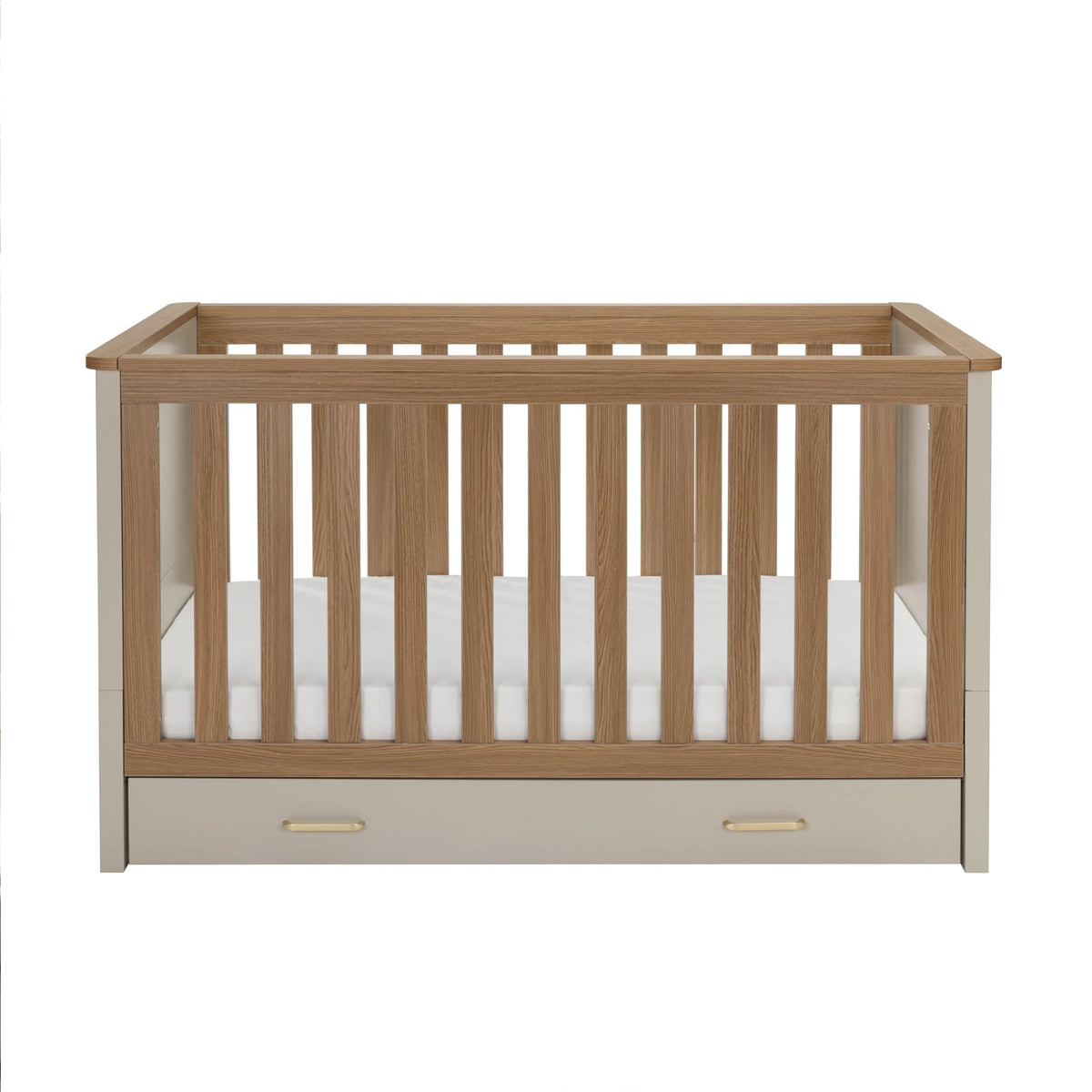 Babymore Mira cot bed - Cashmere warm oak