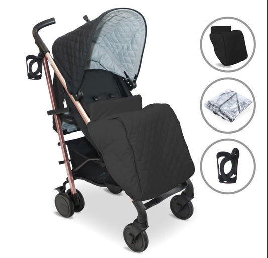 My Babiie MB51 quilted black