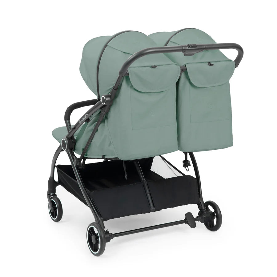 Ickle Bubba Aries Double Max Autofold Stroller, Sage