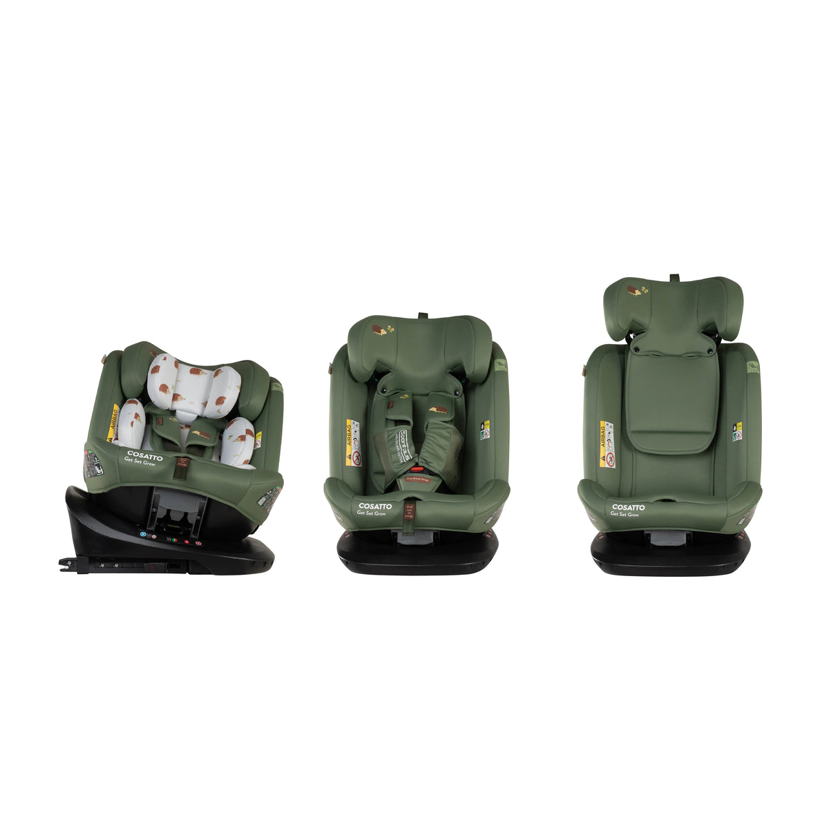 Cosatto Get Set Grow i-Size Car Seat - Hoglet *SEPTEMBER OFFER