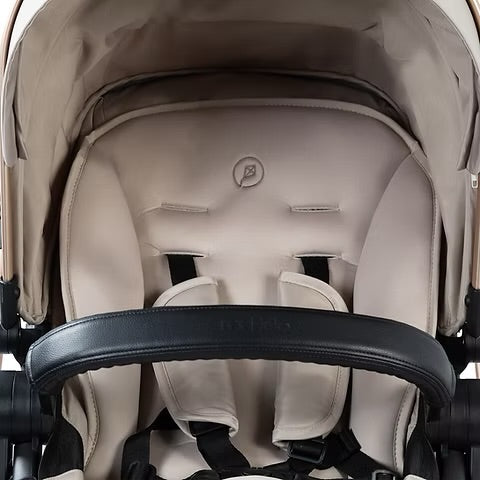 “Vanilla Bundle” Red kite I pace travel system, rockabye bedside crib and feed me fold highchair
