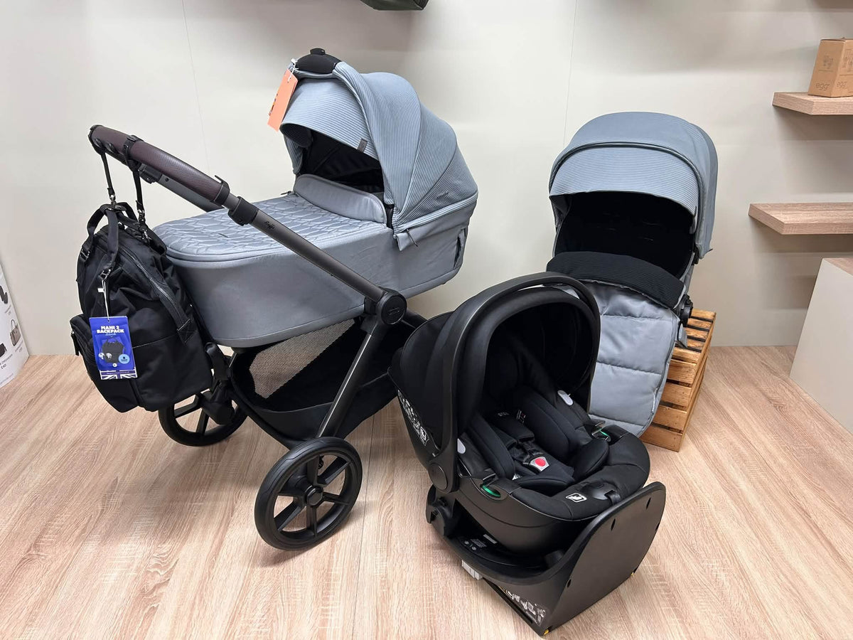 Bababing Raffi travel system - duck egg ~ ex display Birmingham store