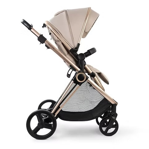 “Vanilla Bundle” Red kite I pace travel system, rockabye bedside crib and feed me fold highchair