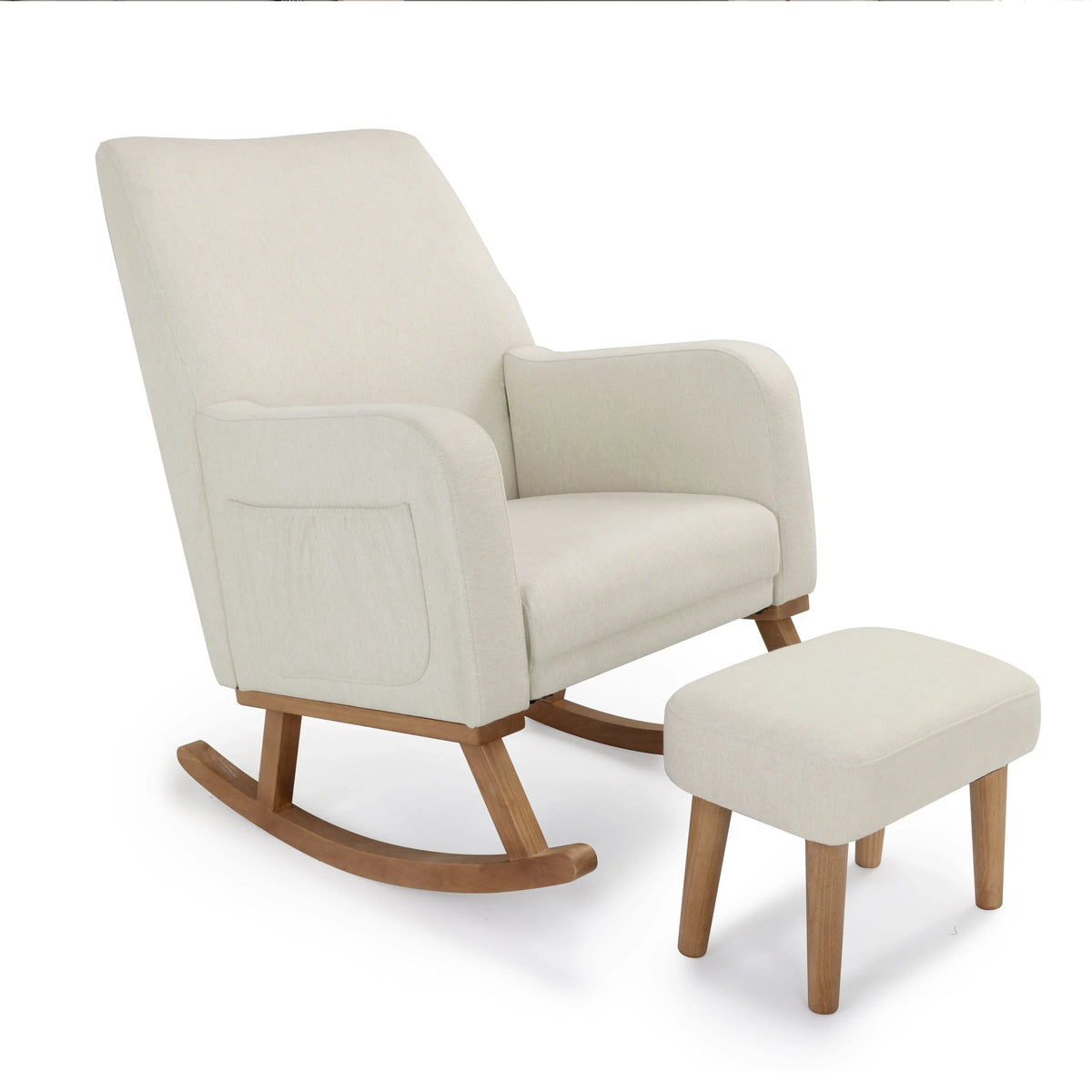Babymore Callie Nursing Chair - Ivory