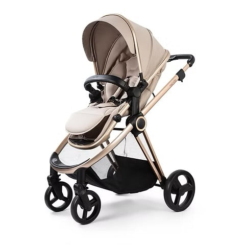 “Vanilla Bundle” Red kite I pace travel system, rockabye bedside crib and feed me fold highchair