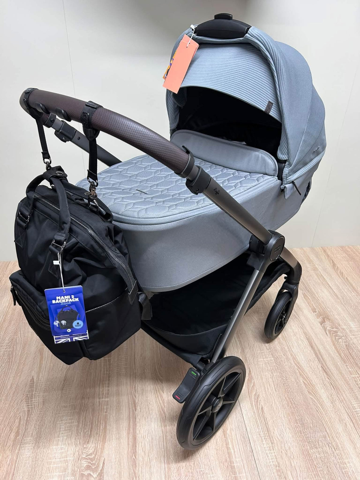 Bababing Raffi travel system - duck egg ~ ex display Birmingham store