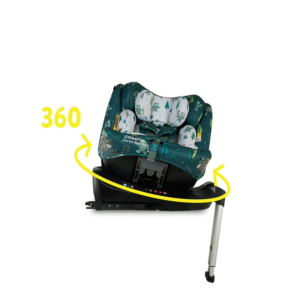 Cosatto Get Set Grow Plus i-Size 360 Car Seat - Yeti