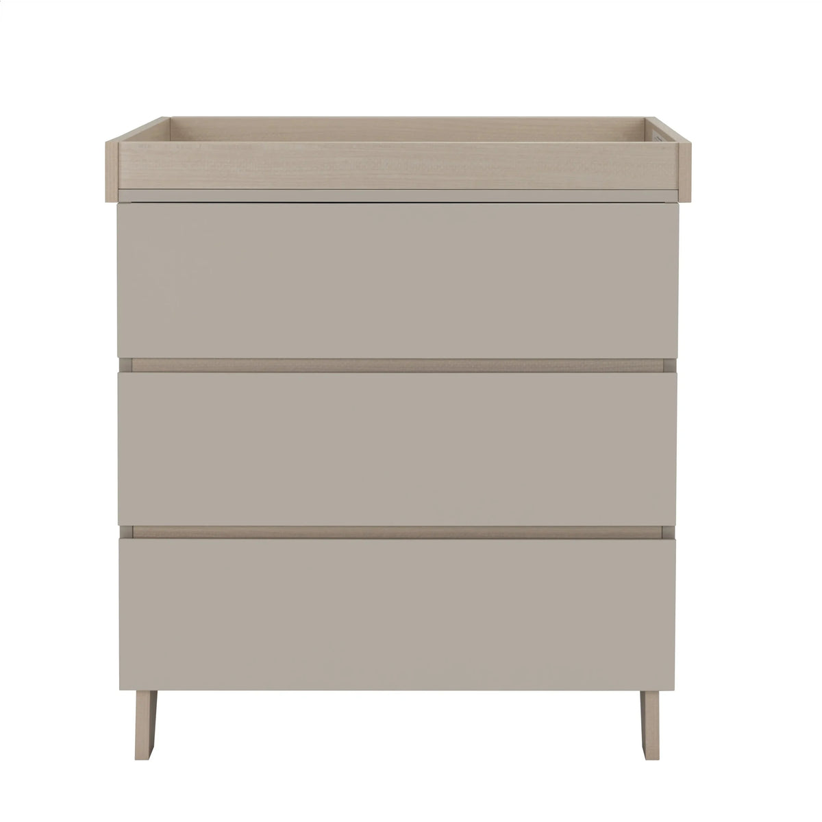 Babymore Mira Nursery Chest Changer – Cashmere Warm Oak