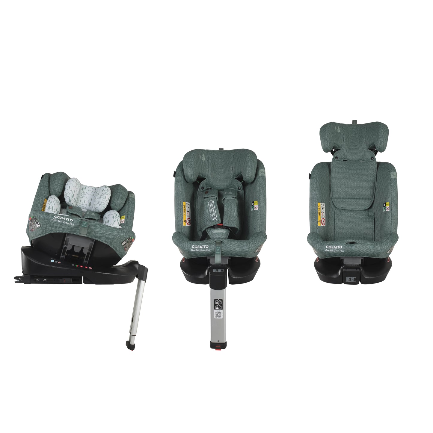 Cosatto Get Set Grow Plus i-Size 360 Car Seat - Tiny Treetops  * PRE ORDER END SEPTEMBER