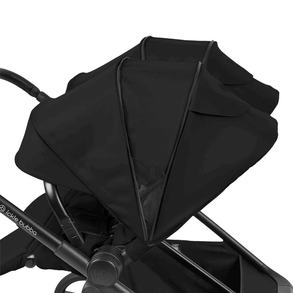 Ickle Bubba Altair Twin Stroller, Black * PRE ORDER BEGINNING OCTOBER
