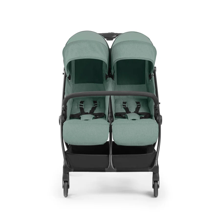 Ickle Bubba Aries Double Max Autofold Stroller, Sage