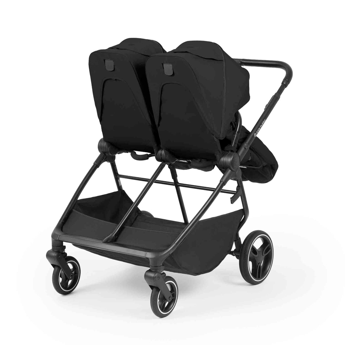 Ickle Bubba Altair Double Stroller, Black *PRE ORDER BEGINNING OCTOBER
