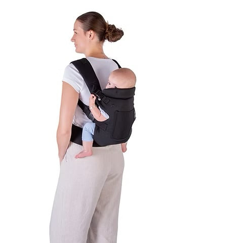 Ara Carrier Front and Back Baby Carrier - Black