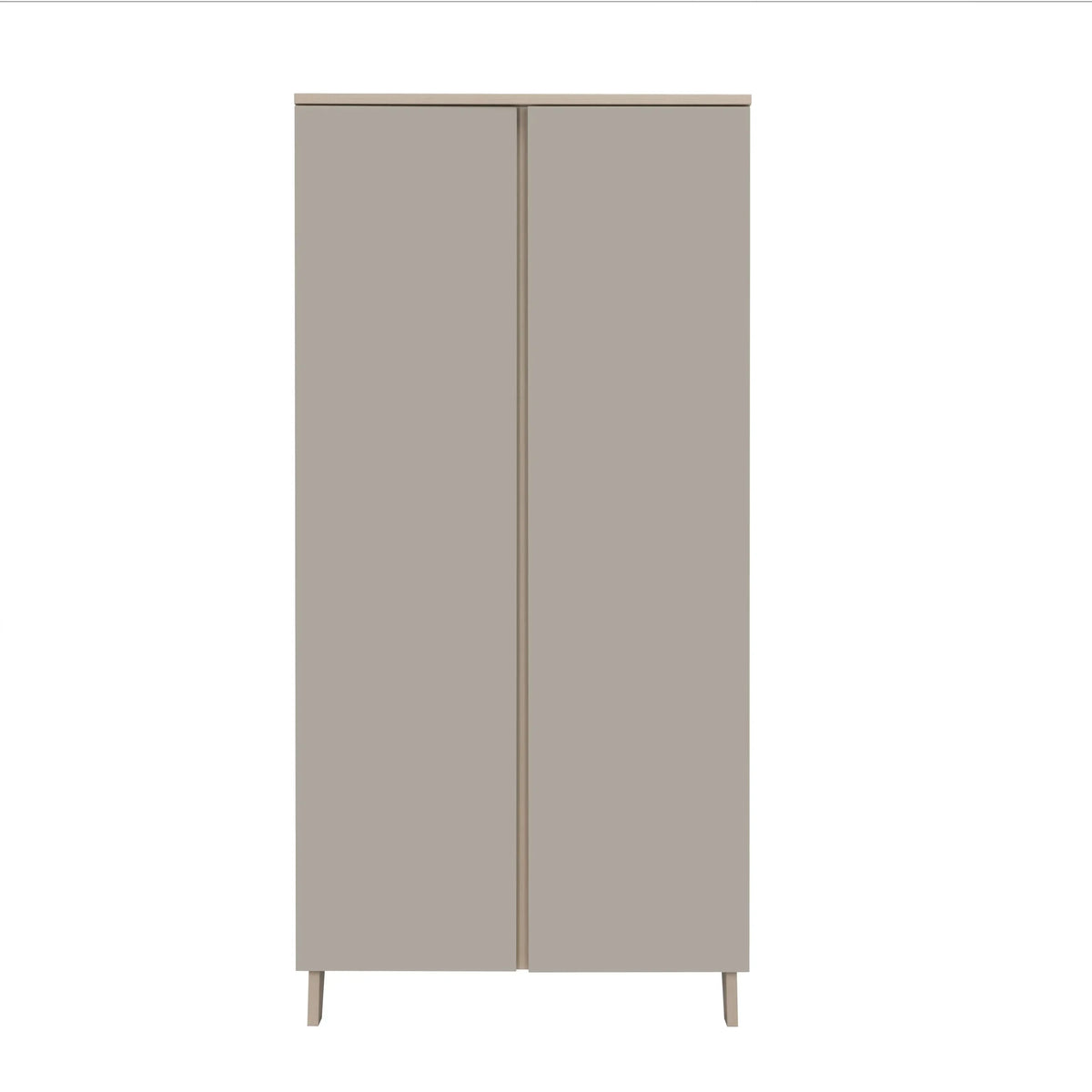 Babymore Mira Nursery Wardrobe – Cashmere Warm Oak