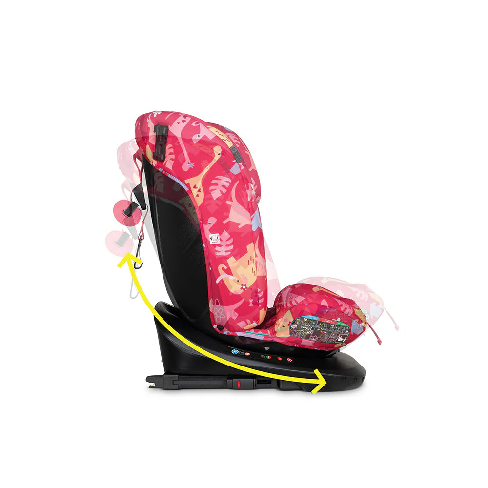 Cosatto Get Set Grow i-Size Car Seat Dino Delite