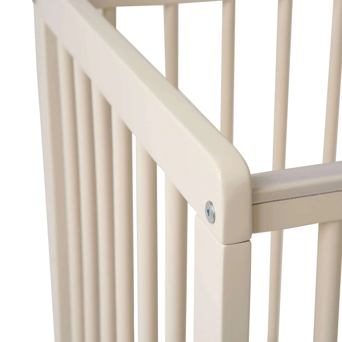 East Coast Space Saver Cot with Mattress Bundle - Cashmere
