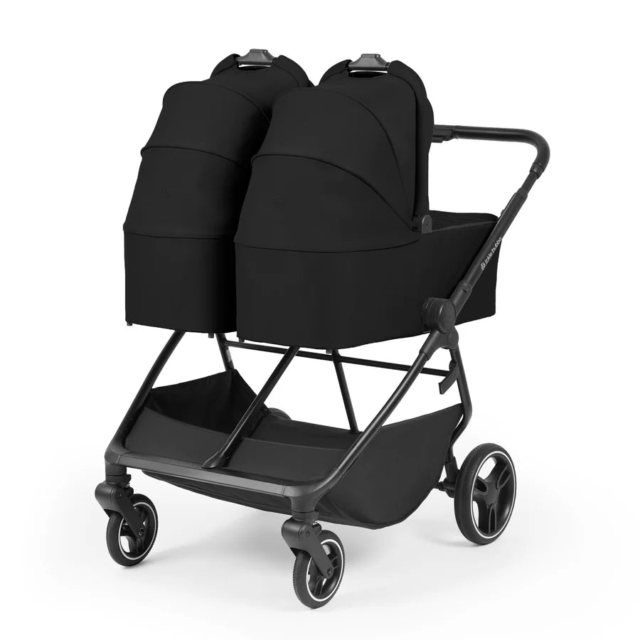 Ickle Bubba Altair Twin Stroller, Black * PRE ORDER BEGINNING OCTOBER
