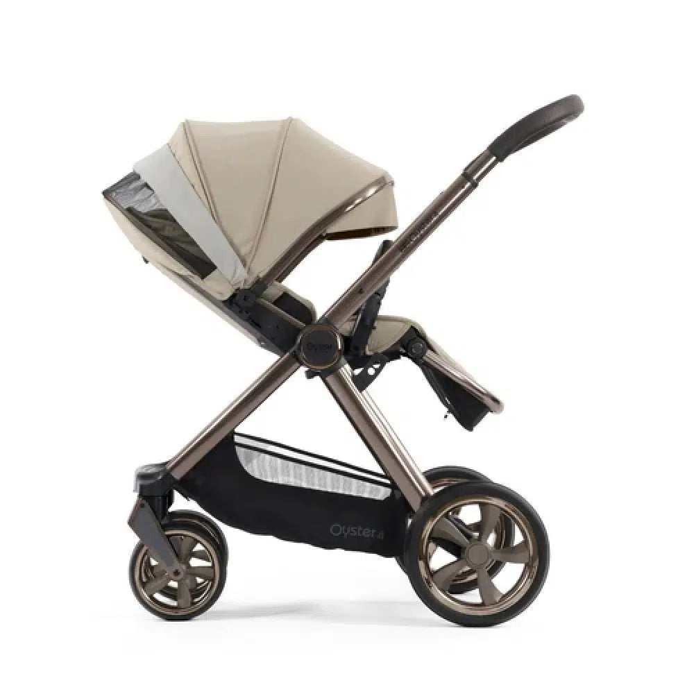 Oyster 4  Luxury Bundle With Maxi-Cosi Cabriofix Car Seat & Base ~ Buttermilk *check availability before ordering