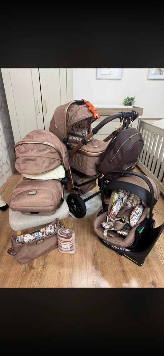 Cosatto Wow 3 Special Edition Rotate & Recline Essentials Bundle Tiger Tale ~ EX DISPLAY