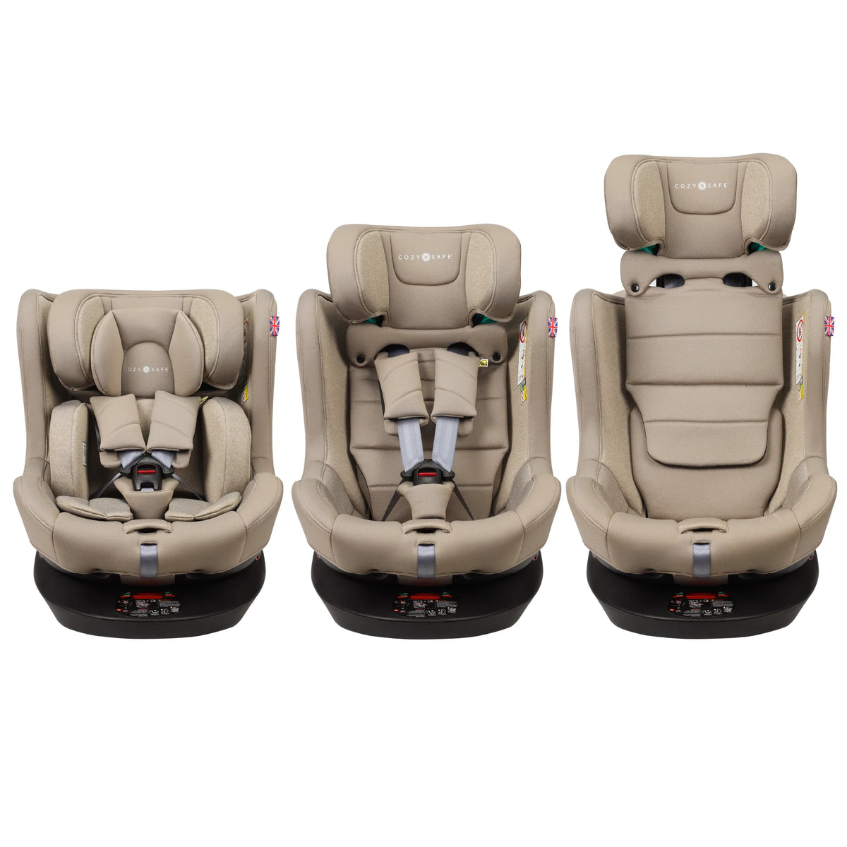 Cozy n safe Comet+ i-Size 360 ~ Ecru ~ Birmingham store