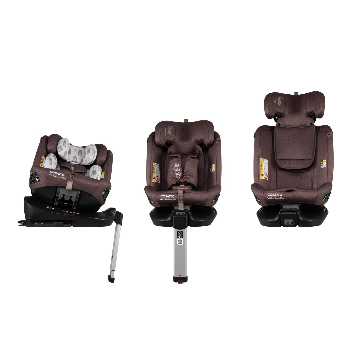 Cosatto Get Set Grow Plus i-Size 360 Car Seat - Bear Hug
