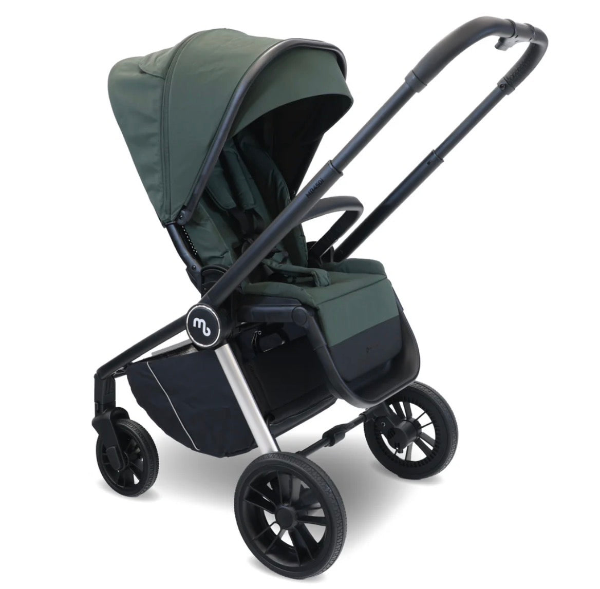 My Babiie Mb450i Forest Green With Isofix Base