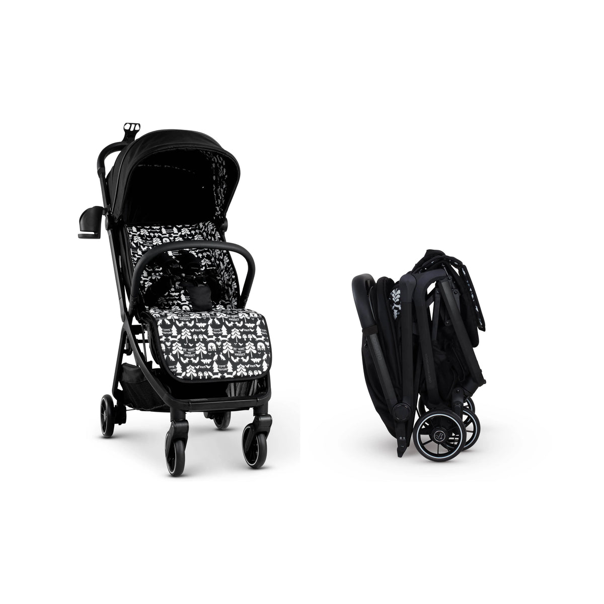 Cosatto Woosh City Recline Car Seat Bundle Silhouette