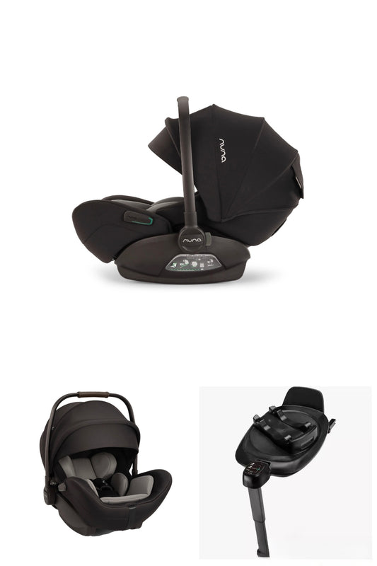 Nuna ARRA FLEX Car Seat and Rotating Next base  - Caviar