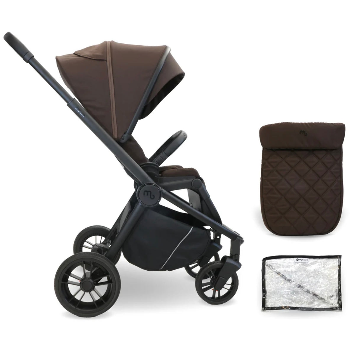 My Babiie MB450 Pushchair - Chocolate *PRE ORDER
