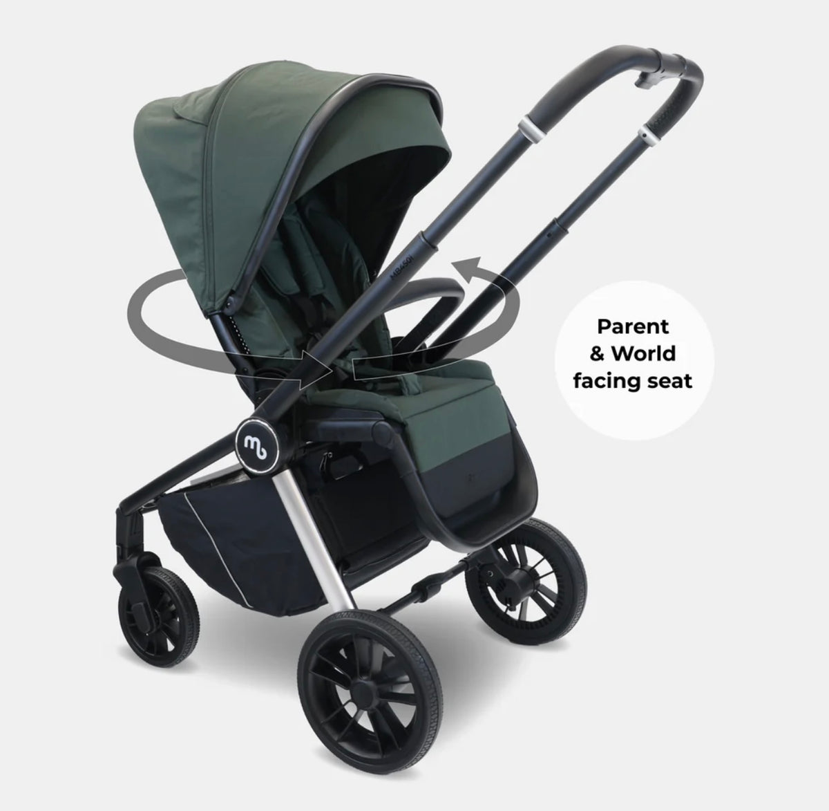 My Babiie MB450 Pushchair - Forest Green