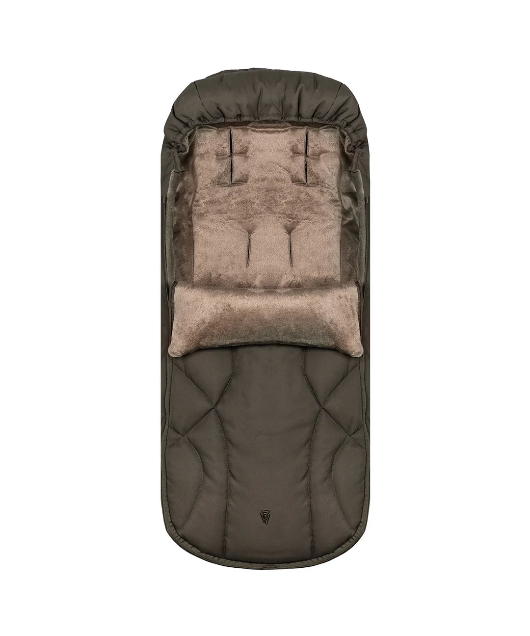 Venicci Upline3 Travel System Inc Tiago Car Seat & 360 Base 13 Piece Luxury Bundle - Truffle Black Car Seat