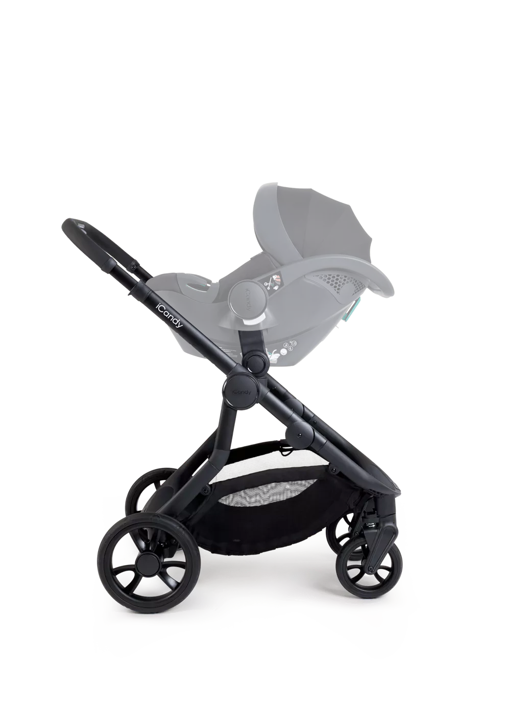 Orange 4 Double Pushchair Bundle Jet Latte