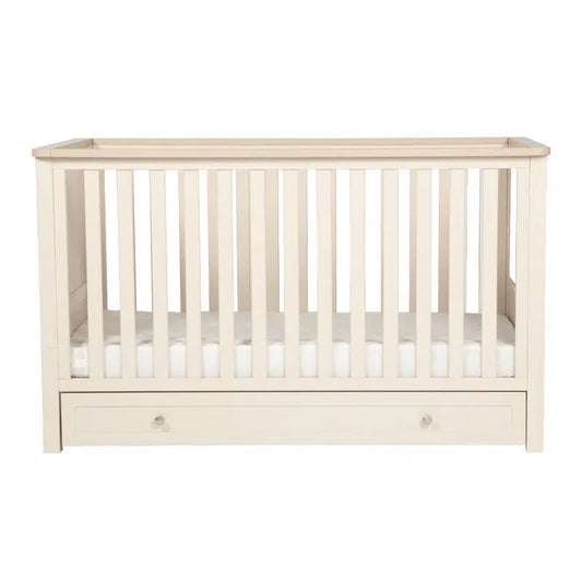 Bebe & Beyond Wanderer Cot Bed – Cashmere & Oak