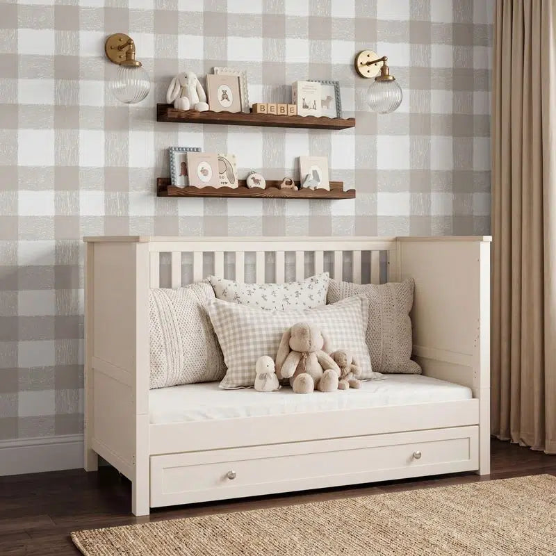 Bebe & Beyond Wanderer Cot Bed – Cashmere & Oak