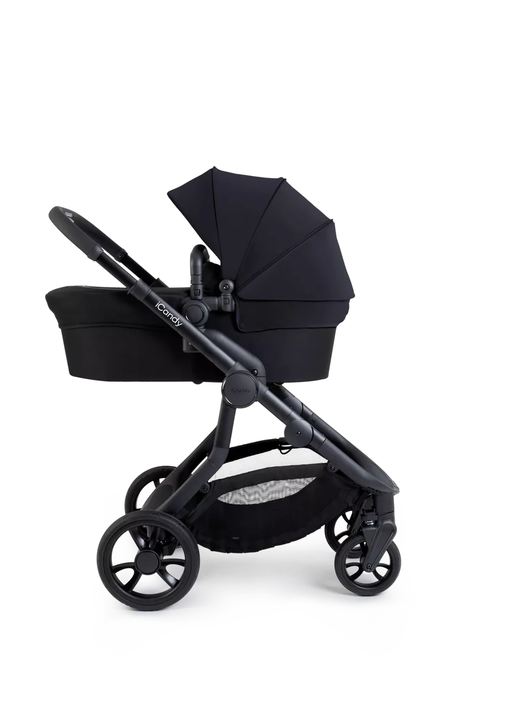 Orange 4 Double Pushchair Bundle Jet Black Edition