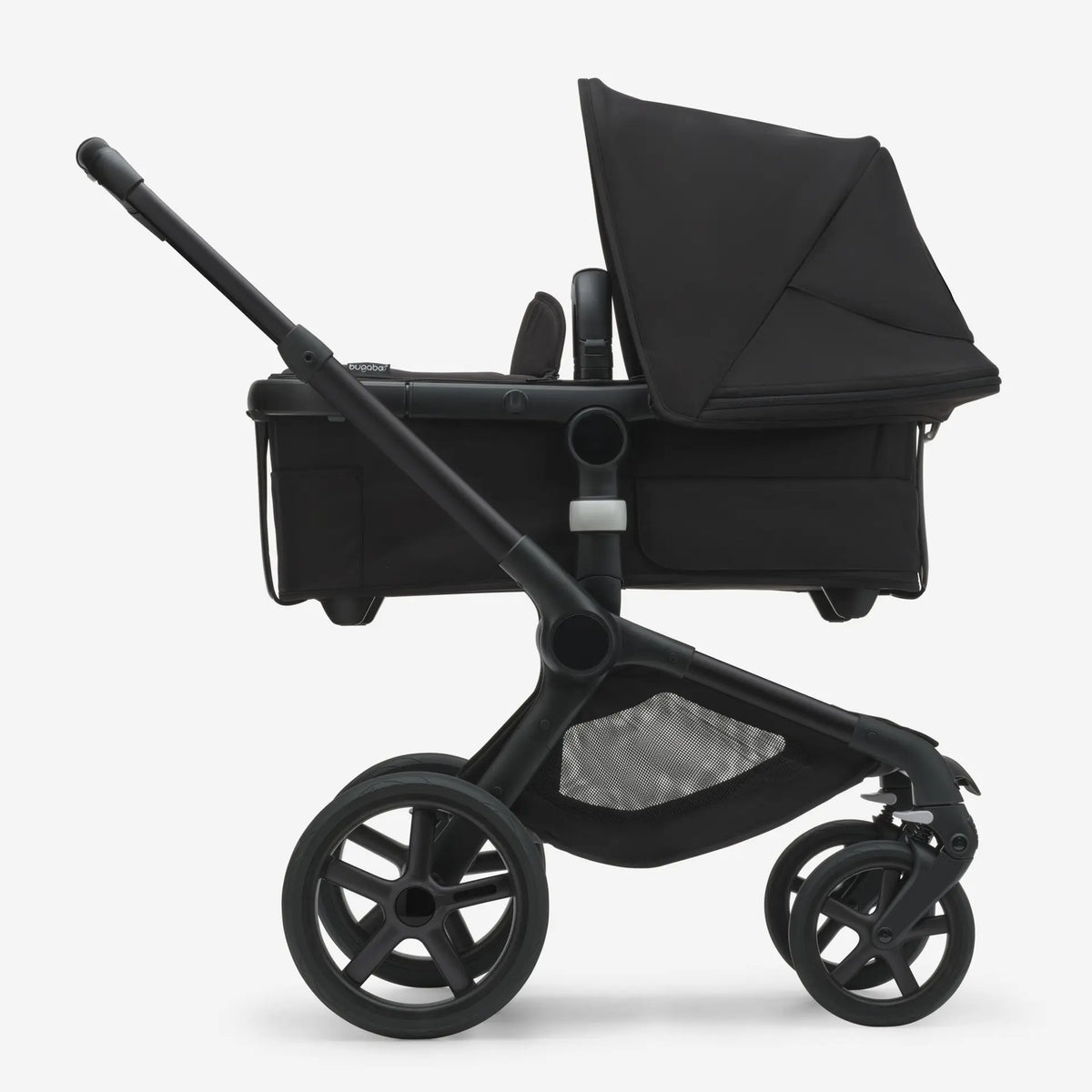Bugaboo Fox 5 carrycot and seat pushchair Midnight Black